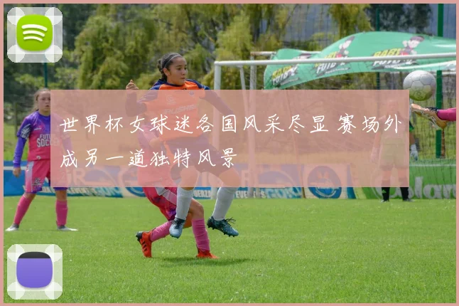 世界杯女球迷各国风采尽显 赛场外成另一道独特风景